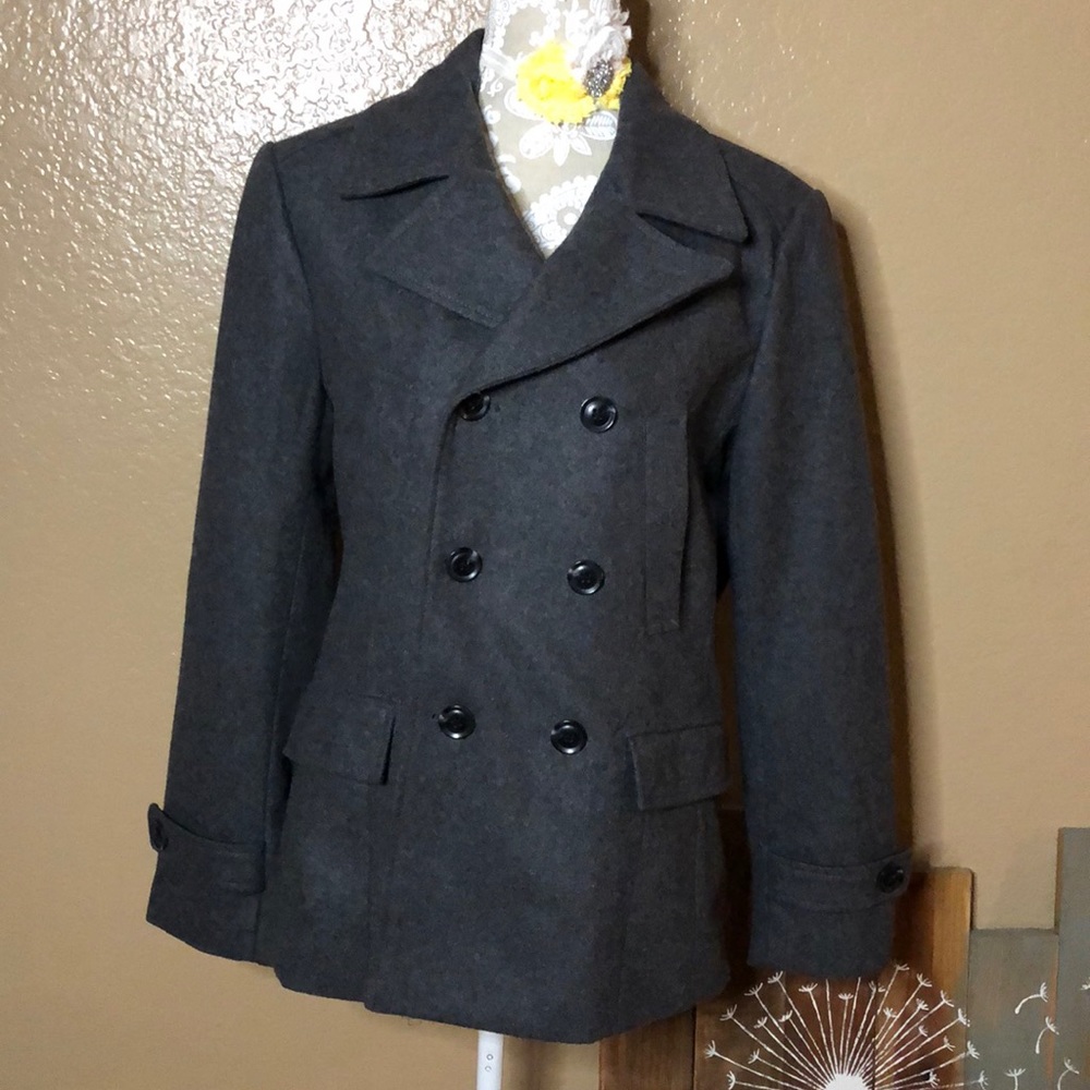 4/25 H&M 36R Gray Coat